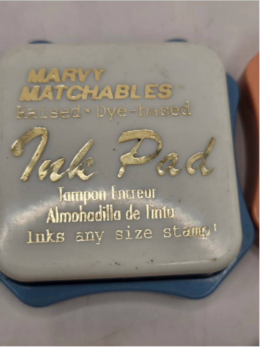 Lot of 9 Marvy Matchables Lightly Used Raised Dye Based Ink Pads Craft Stamp